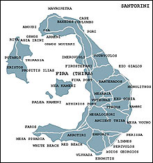 Santorini Map - Click to enlarge